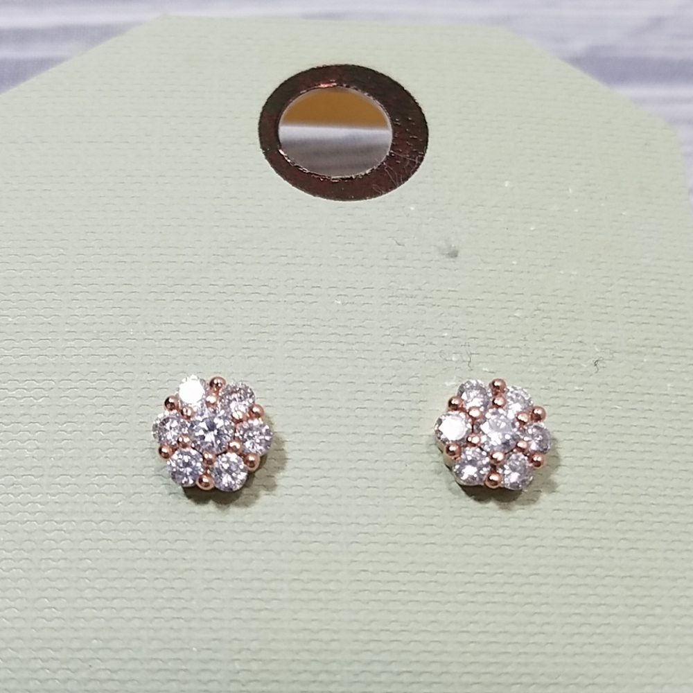 Beautiful Flower Stud Earrings
